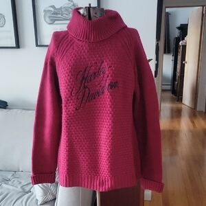 Harley-Davidson Sweater, 2XL,  Dark Fuchsia